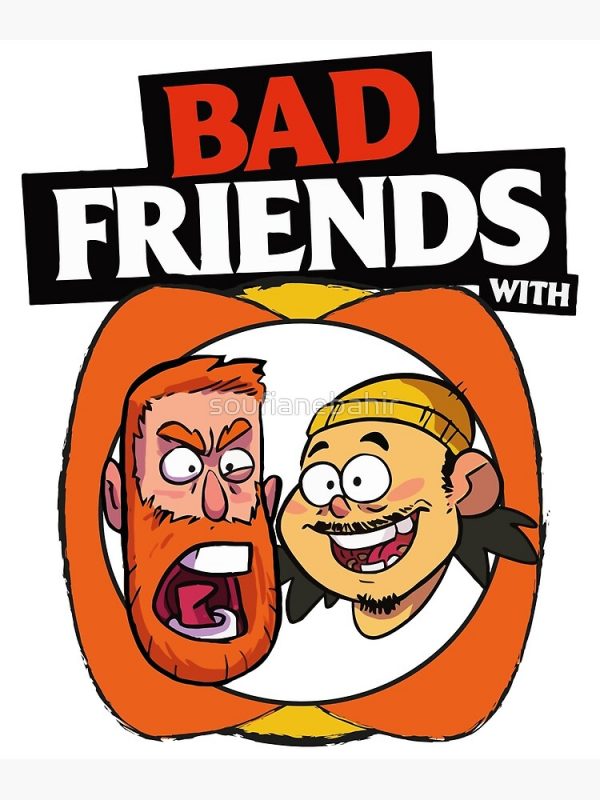artwork Offical Bad Friends Merch