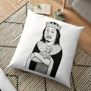 Bad Friends Podcast - Bobby Lee - Tiger Belly Floor Pillow RB1010 product Offical Bad Friends Merch