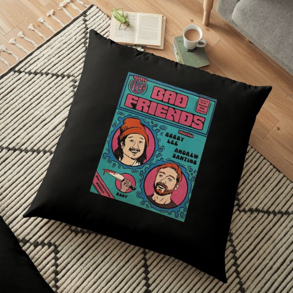 Bad Friends 10 Floor Pillow RB1010 product Offical Bad Friends Merch