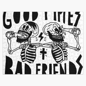 Good times, bad friends Jigsaw Puzzle RB1010 product Offical Bad Friends Merch