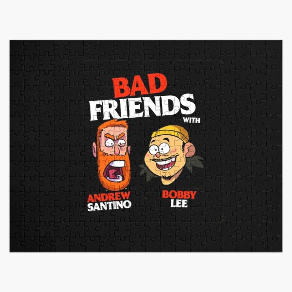 Bad friends podcast T-Shirt Jigsaw Puzzle RB1010 product Offical Bad Friends Merch