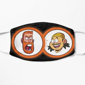 BAD FRIENDS PODCAST - BOBBY LEE - ANDREW SANTINO Flat Mask RB1010 product Offical Bad Friends Merch