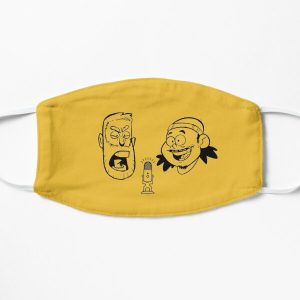 BAD FRIENDS PODCAST - BOBBY LEE - ANDREW SANTINO Flat Mask RB1010 product Offical Bad Friends Merch