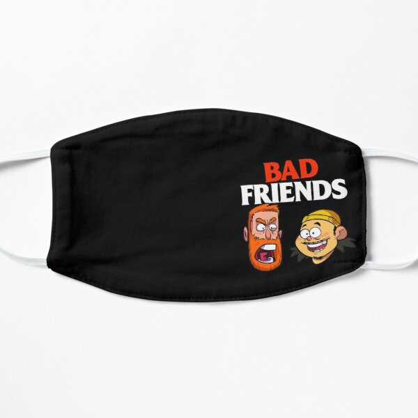 Bad Friends Podcast OG Tee - Bobby Lee - Andrew Santino  Flat Mask RB1010 product Offical Bad Friends Merch