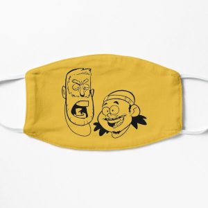 BAD FRIENDS PODCAST - BOBBY LEE - ANDREW SANTINO Flat Mask RB1010 product Offical Bad Friends Merch