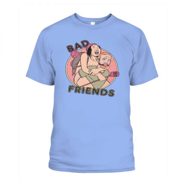 bad friend piggy back t shirt - Bad Friends Store