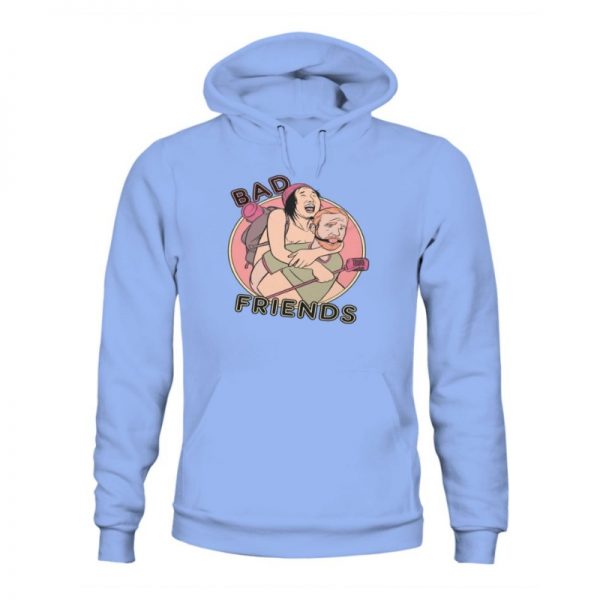 bad friend piggy back hoodie - Bad Friends Store