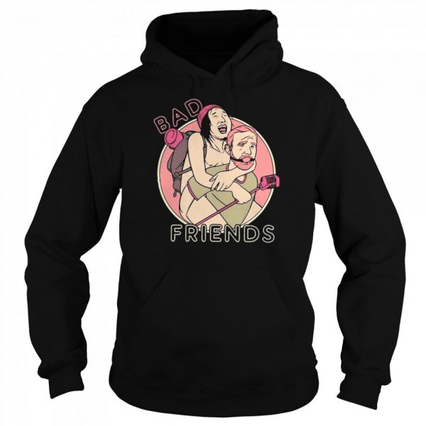 bad friends piggyback unisex hoodie - Bad Friends Store