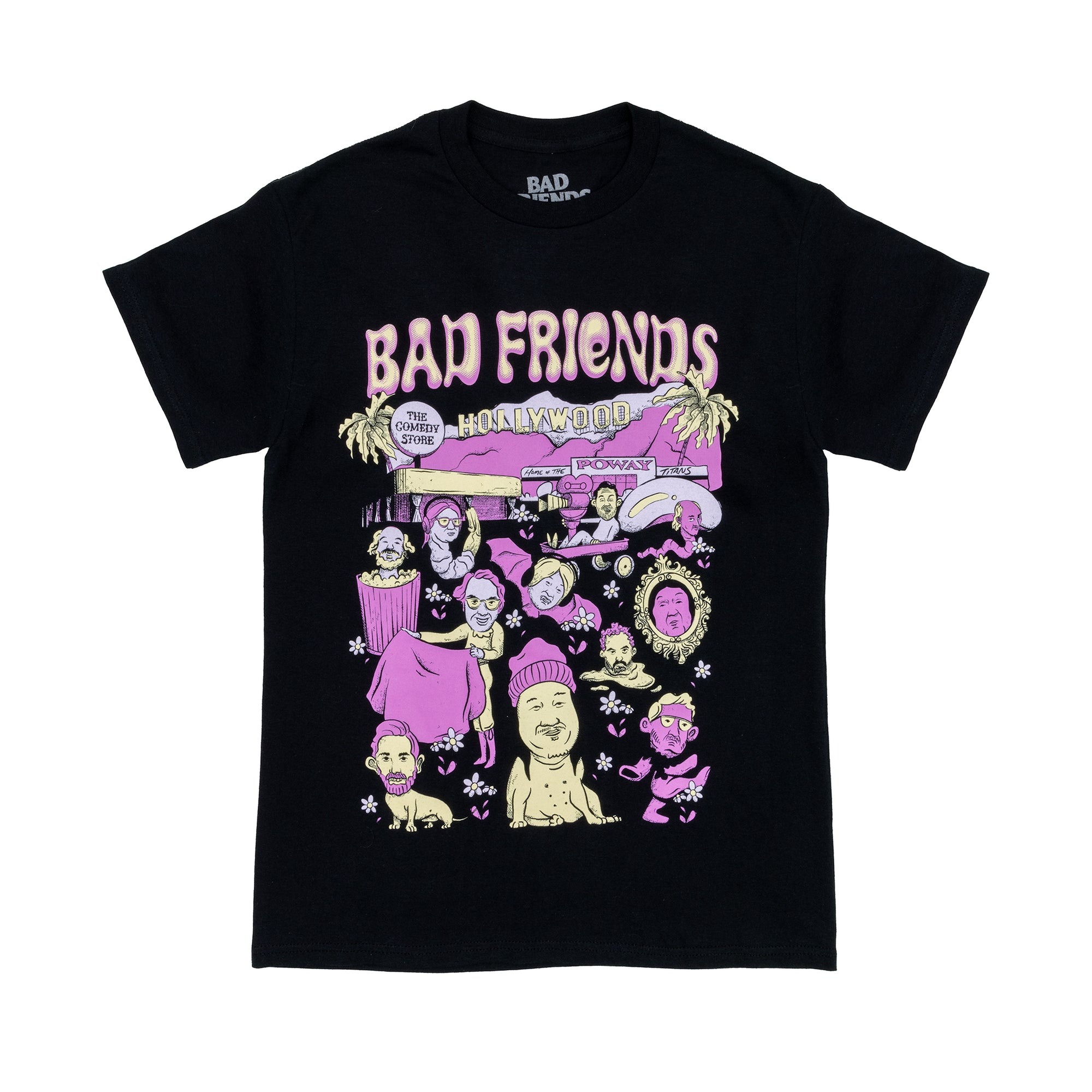 BF web product tshirt black1 - Bad Friends Store